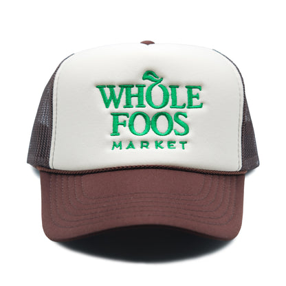 WHOLE FOOS MARKET TRUCKER HAT