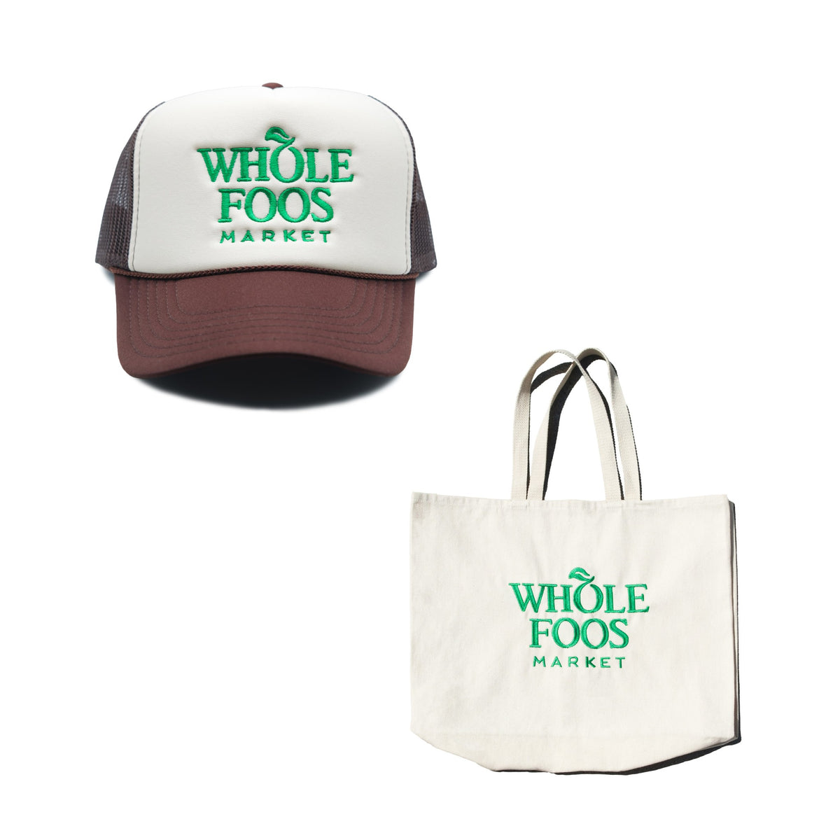 WHOLE FOOS COLLECTION - BAG & HAT