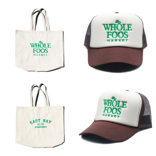 WHOLE FOOS COLLECTION - BAG & HAT